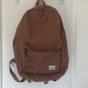 Brown backpack